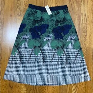 NWT Anthropologie Eva Franco midi skirt Size 6P